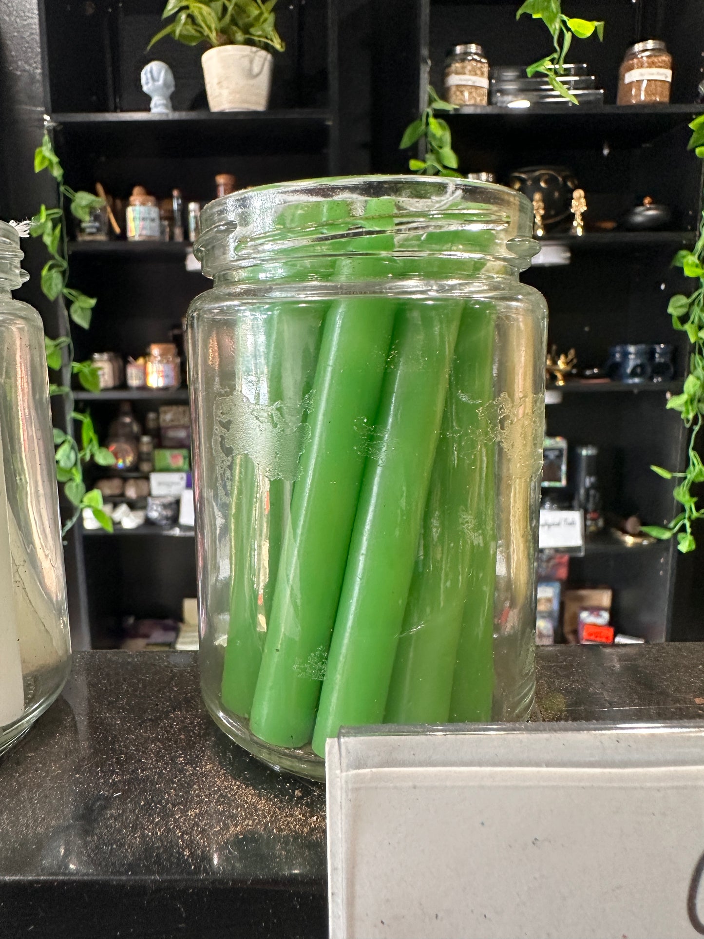 Green Chime Candles