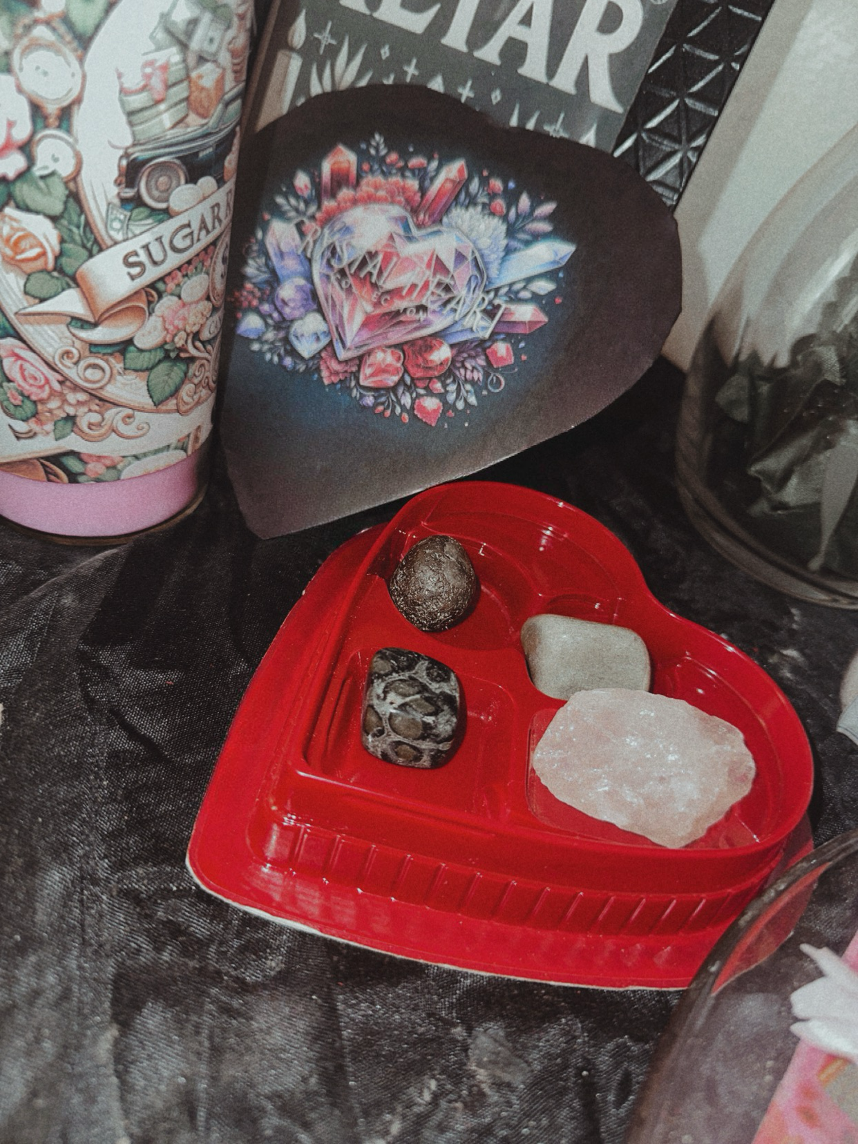 Valentines Crystal Box
