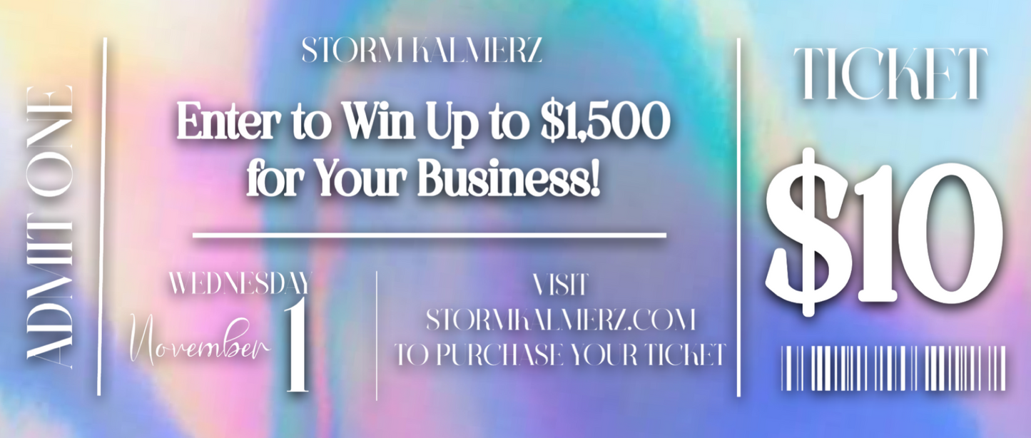 Raffle Giveaway - Win up to $1,500 for Your Business!