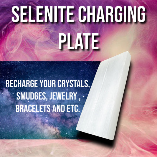 Selenite Charging Plate