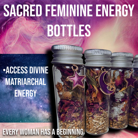 Sacred Feminine Energy Bottles